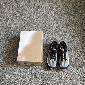 ON Clouds Running Shoes with Box - Gray and Orange